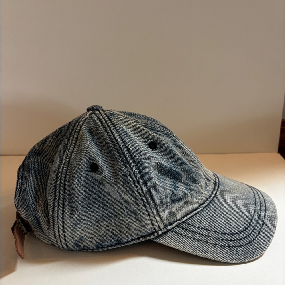 Men's Blue Denim Cap